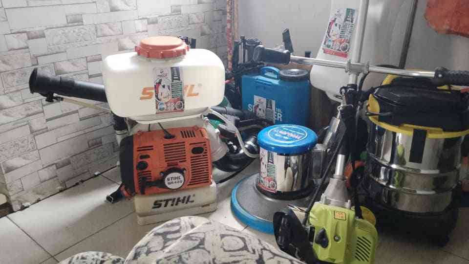 Environmental monitoring instrument setup